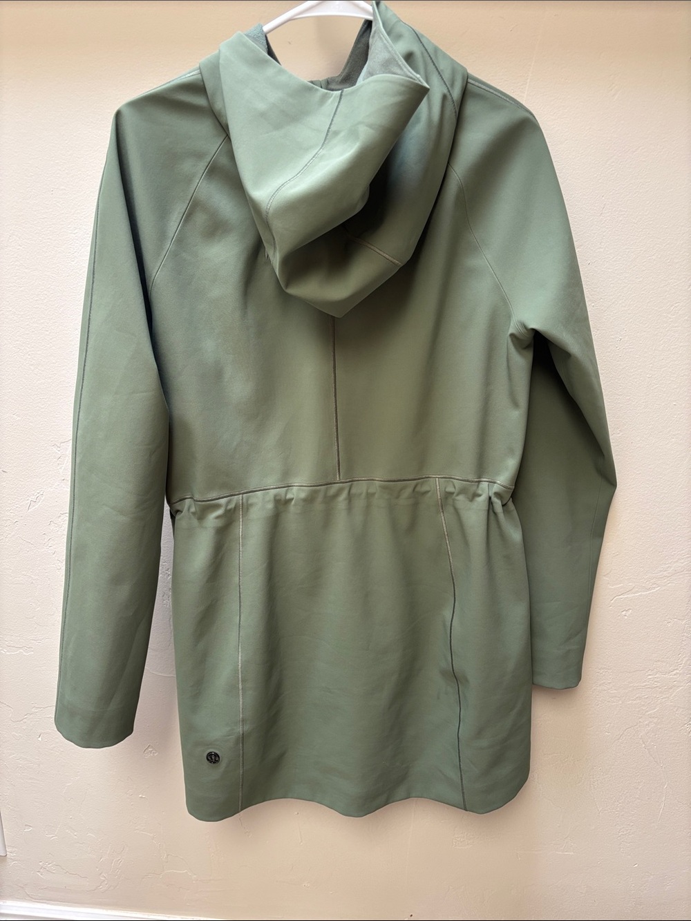 lululemon athletica Glyde softshell Green Hooded Zip Jacket - Picture 3 of 13